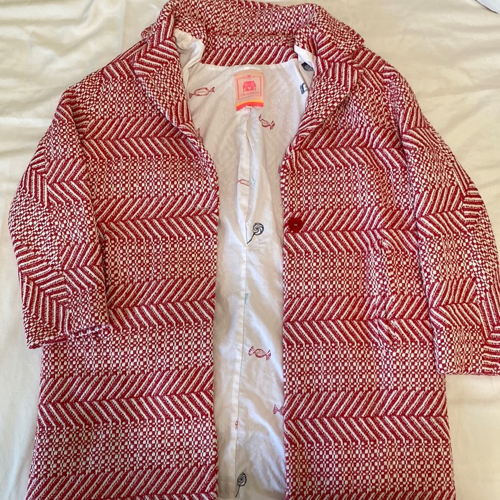 Vilagallo Red & White jacket